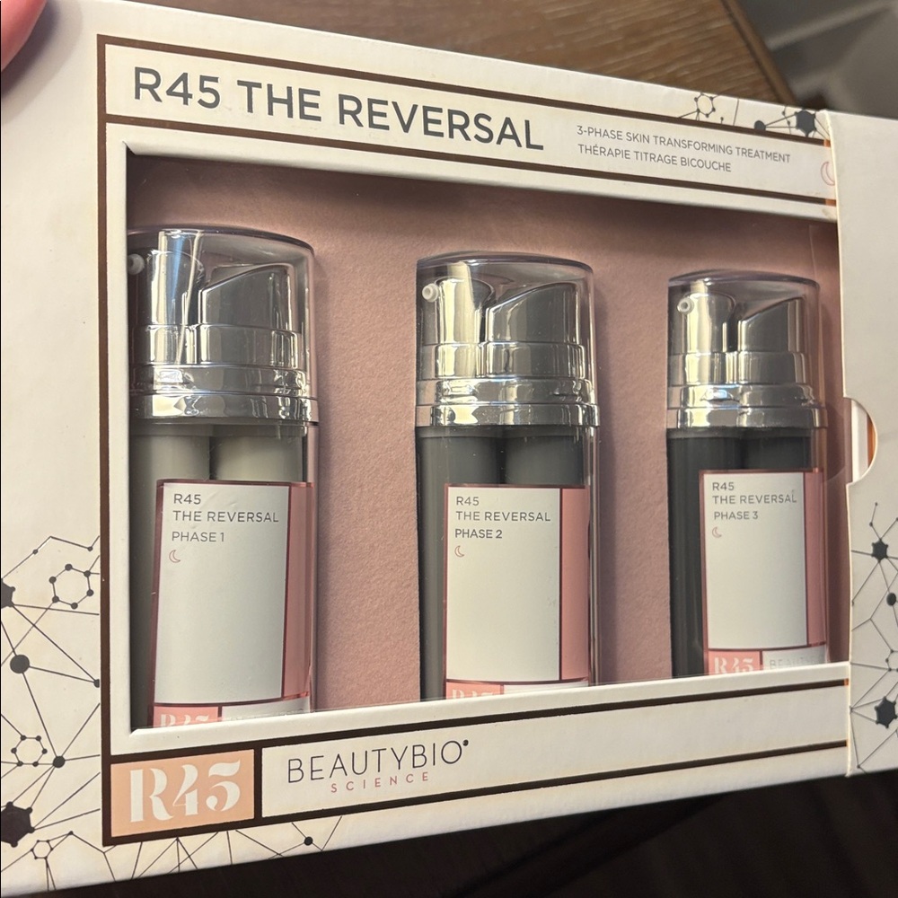 Beauty Bio R45 The Reversal Skincare Set - 3 phase skin transforming treatment